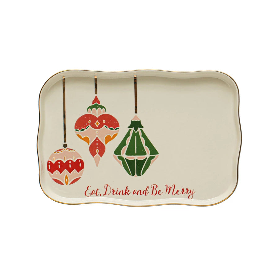 Eat Drink and Be Merry Tray