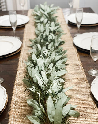 72" Artificial Seeded Eucalyptus Garland
