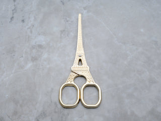 Eiffel Tower Gold-Tone Scissors
