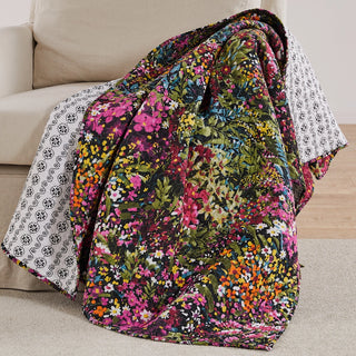 The English Garden Quilted Throw