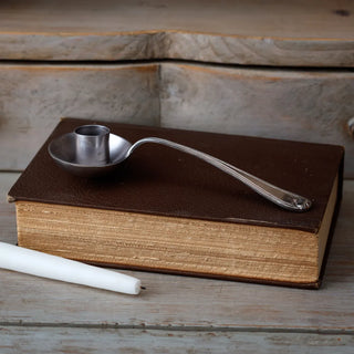 English Spoon Candle Holder
