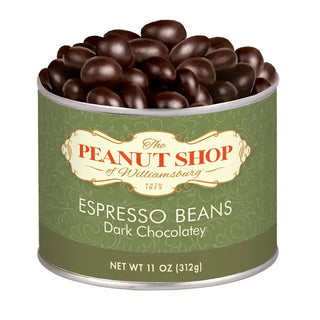 The Peanut Shop - 11 oz. Dark Chocolatey Espresso Beans