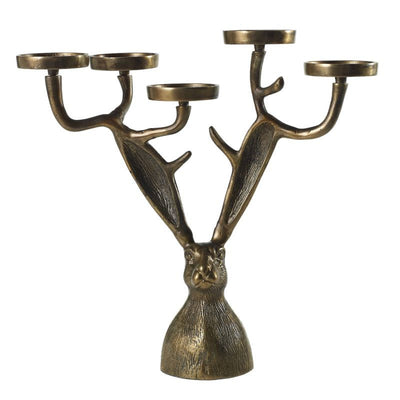 Eric The Hare Candelabra Candle Holder
