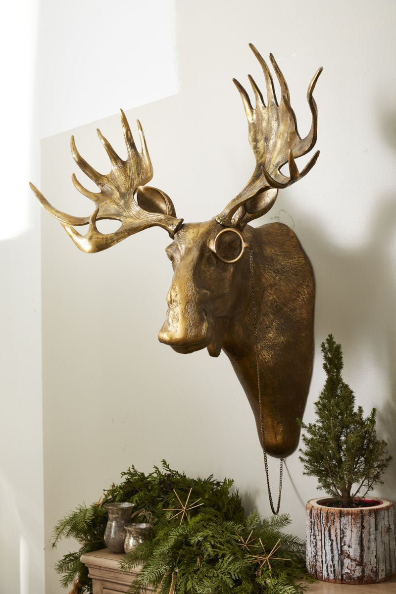 Eugene The Moose Wall Mount from Eric and Eloise Collection
