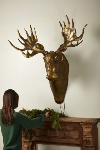 Eugene The Moose Wall Mount from Eric and Eloise Collection - Pre Order