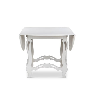 Westminster Gate Leg Drop Leaf Table - Whitewash