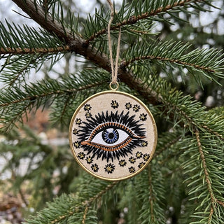 Cody Foster Lucky Eye Disc Ornament