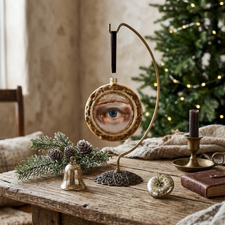 Cody Foster's Glass Eye Ornament - Watchful Blue Eye