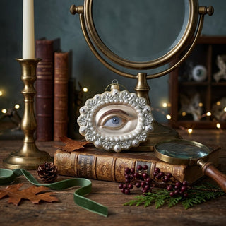 Cody Foster Glass Eye of Curiosity Ornament
