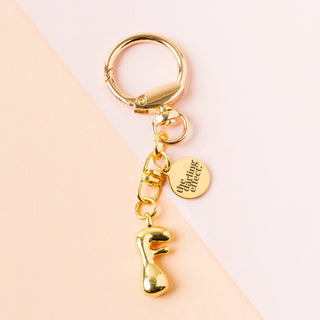 Bubble Letter Keychain Bag Charm