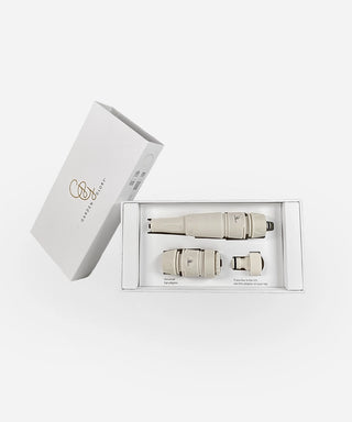 White Garden Hose with Nozzle Kit