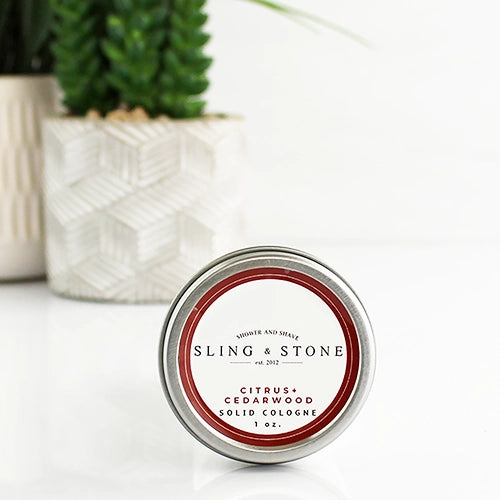 Men's Handcrafted Solid Cologne - Choose Your Favorite Scent