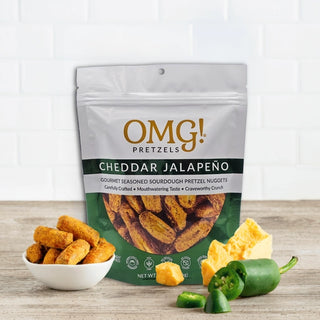 OMG Pretzel Nuggets - Cheddar Jalapeno 5.5oz