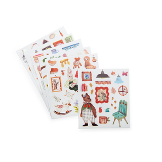Les Minouchkas Coloring and Sticker Book