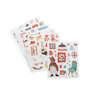 Les Minouchkas Coloring and Sticker Book