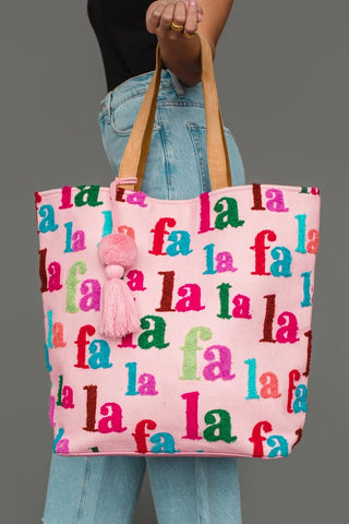 Fa La La Holiday Tote