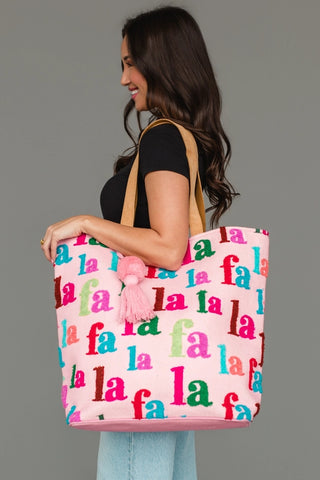 Fa La La Holiday Tote