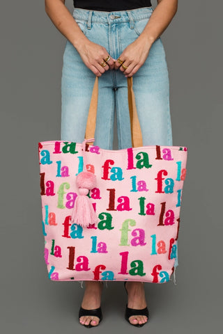 Fa La La Holiday Tote
