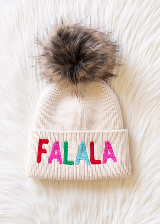 Fa La La Knit Pom Pom Hat