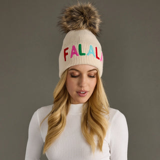 Fa La La Knit Pom Pom Hat