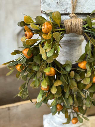 10" October Epilogue Hanging Wreath