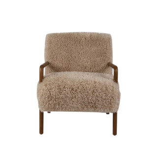 Faux Fur Upholstered Chair