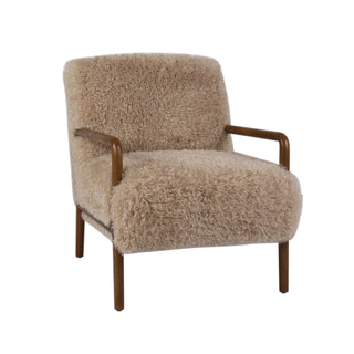 Faux Fur Upholstered Chair