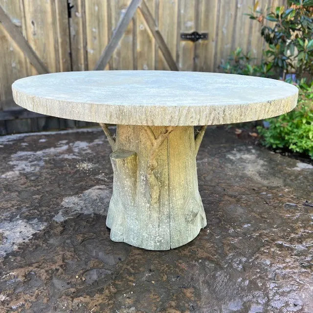 Faux Bois Gathering Table
