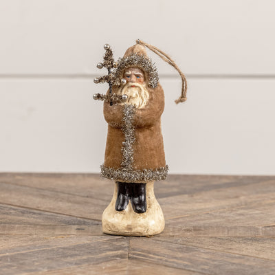 Belsnickel Santa Ornament - Fawn