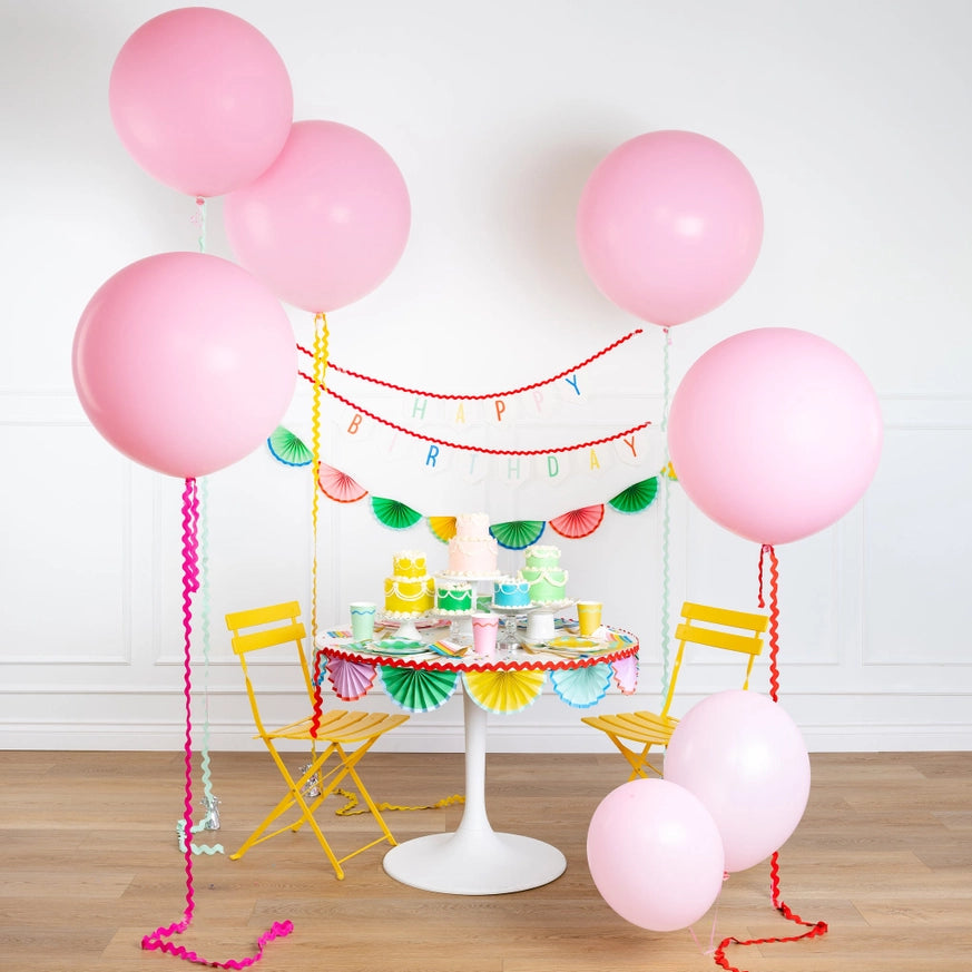 6' Happy Birthday Felt Banner