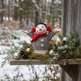 Little Felt Snowman