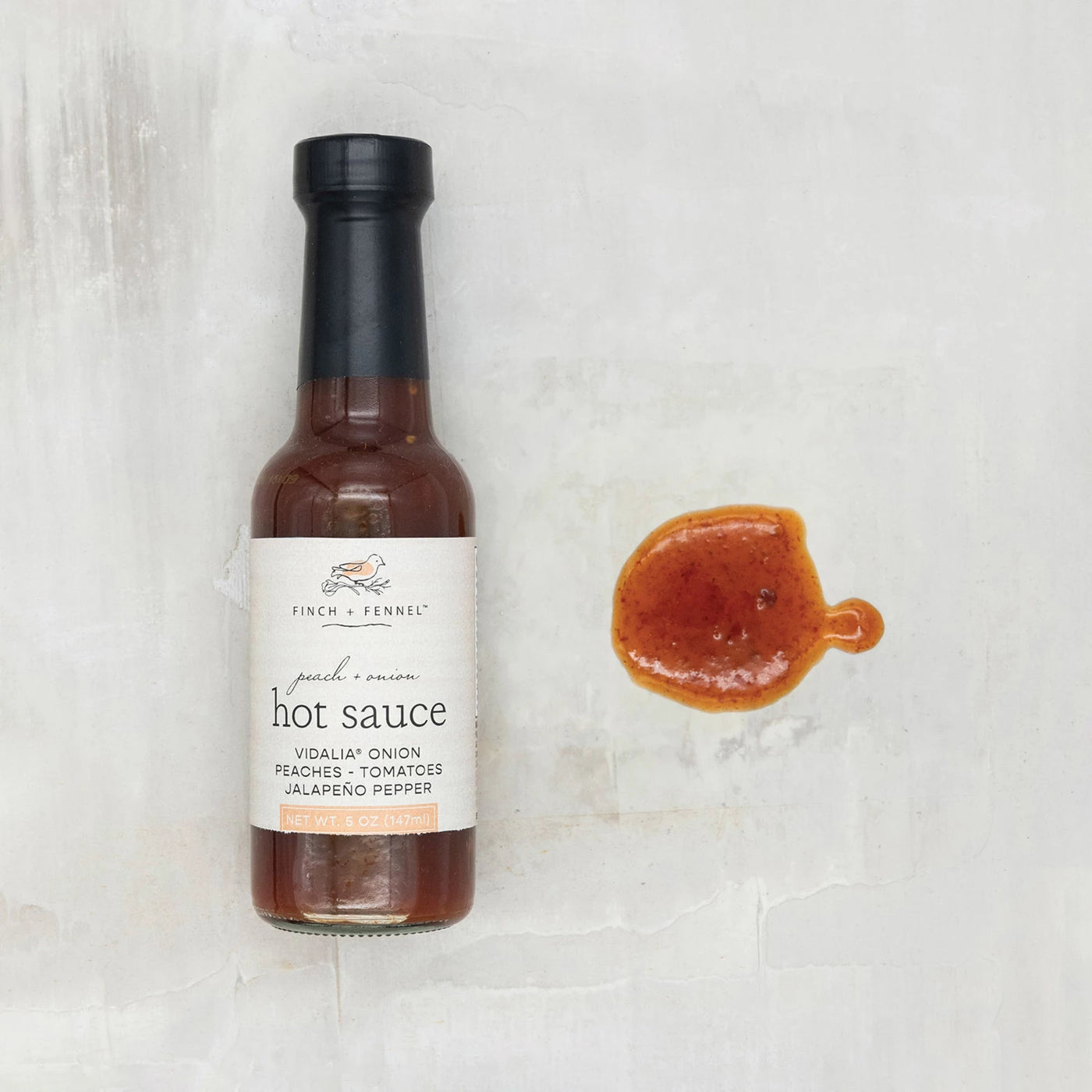 Peach and Onion Hot Sauce