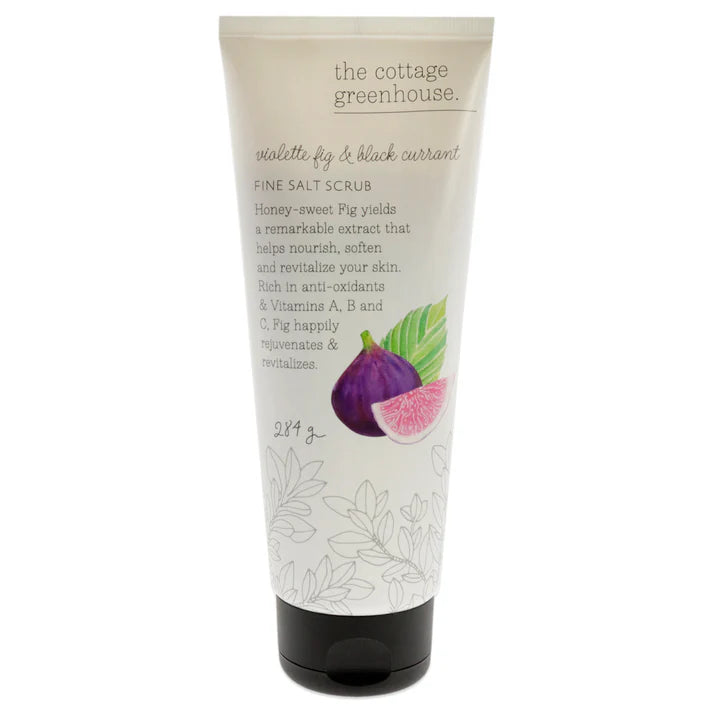 Violette Fig and Black Currant Fine Salt Scrub