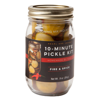 Pearl and Johnny Fire and Spice 10-minute Sweet Pickle Kit