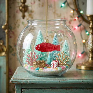 Cody Foster Glass Gummi Fish Ornament