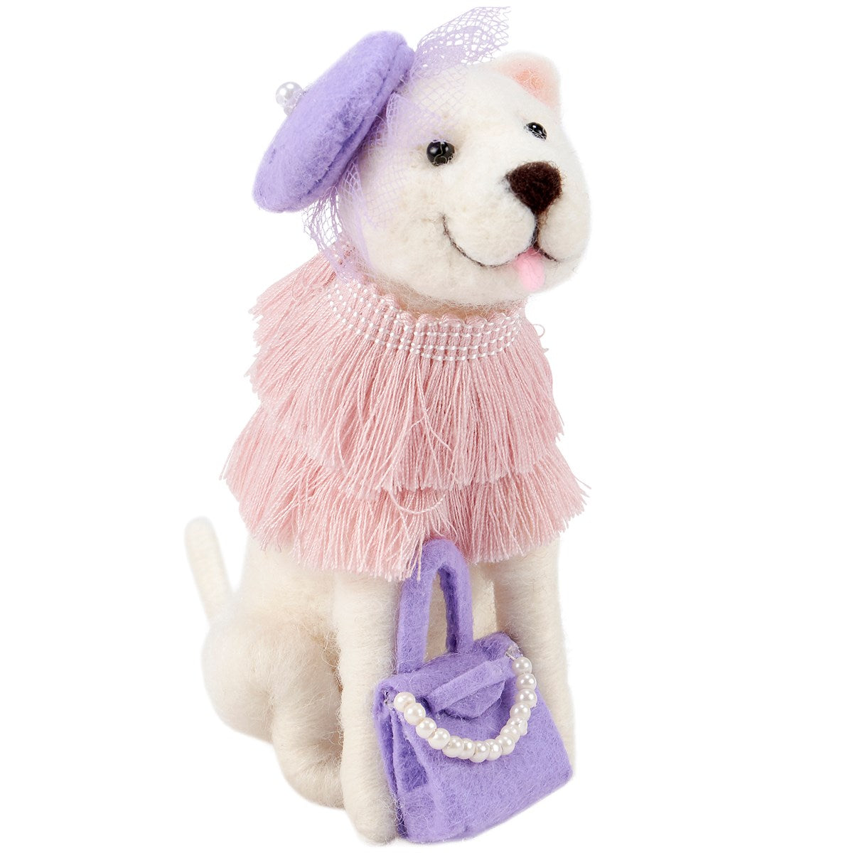 Felt Flapper Dress Dog