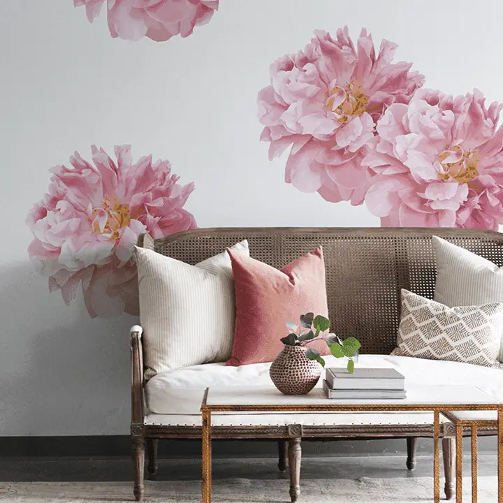 Peony Garden Flower Pack Wall Decals – Cotton & Crete