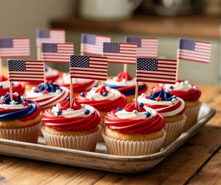 Package of 50 American Flag Picks