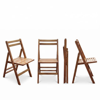 Set of 4 Folding Dining Chairs