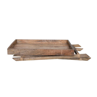 Wooden Folding Tray Table