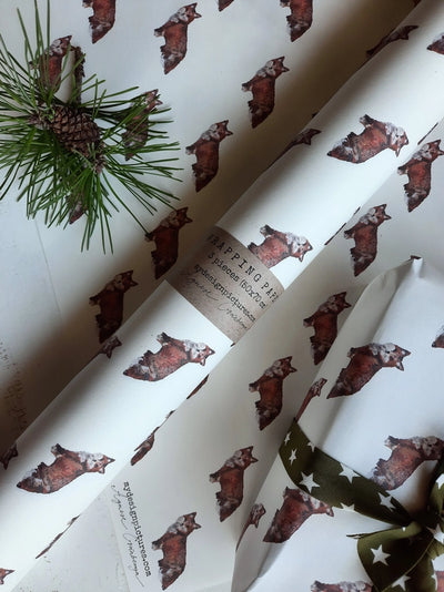 Fox Luxury Gift Wrap