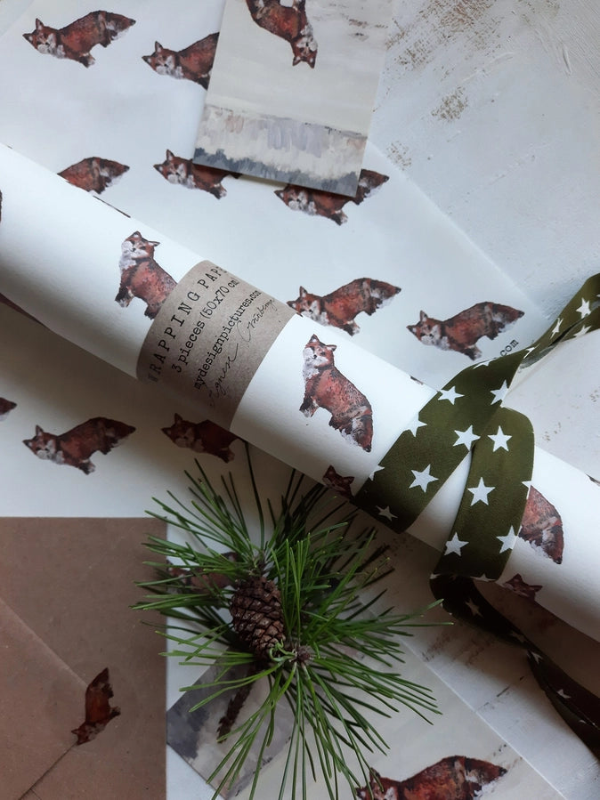 Fox Luxury Gift Wrap