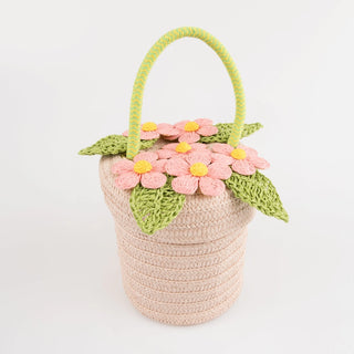 Flower Pot Garden Party Purse