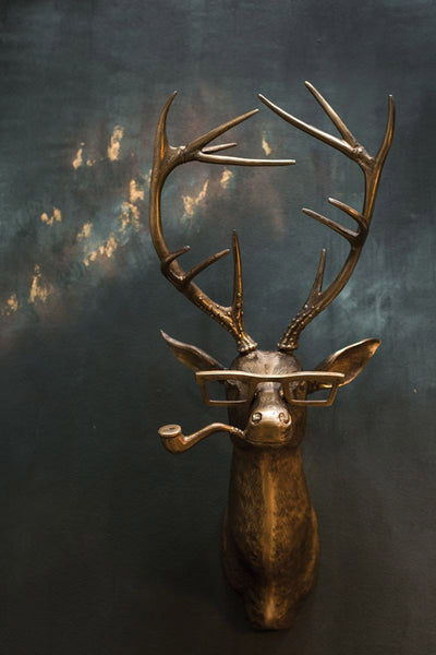 Frankie Stag Wall Mount from Eric and Eloise Collection
