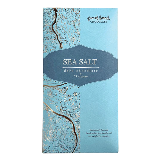 French Broad - Sea Salt 75% Dark Chocolate