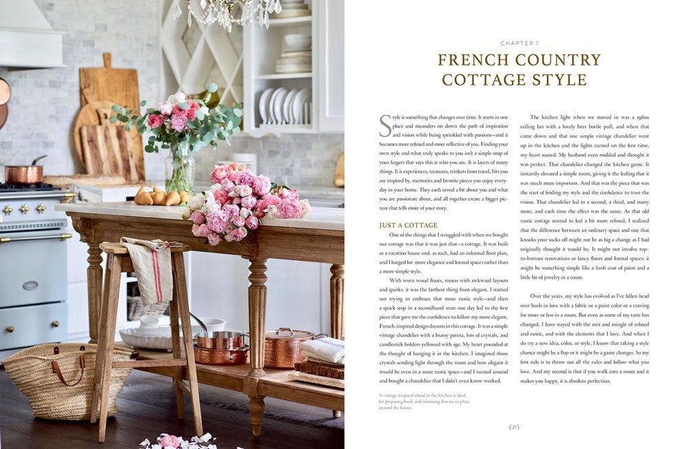French Country Cottage Book