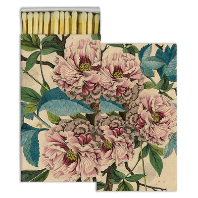 French Peony Boxed Safety Matches
