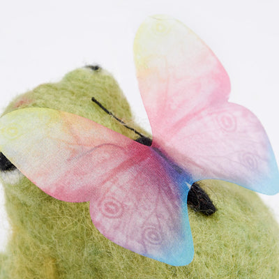 Felt Butterfly Frog - Wishful Thinking