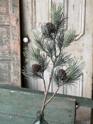 48" Frosted Emperor Pine Branch