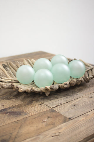 Recycled Glass Ball - Choose Color